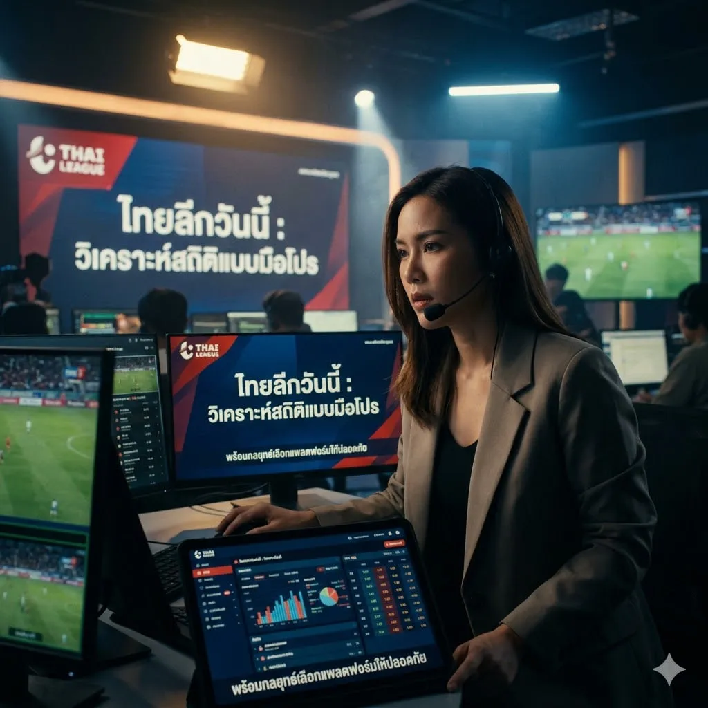 ไทยลีกวันนี้: วิเคราะห์สถิติแบบมือโปร พร้อมกลยุทธ์เลือกแพลตฟอร์มให้ปลอดภัย